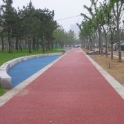 園林景觀道路-彩色透水地坪