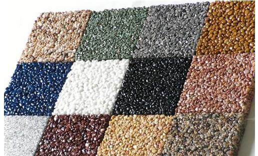 透水地坪,彩色壓花地坪