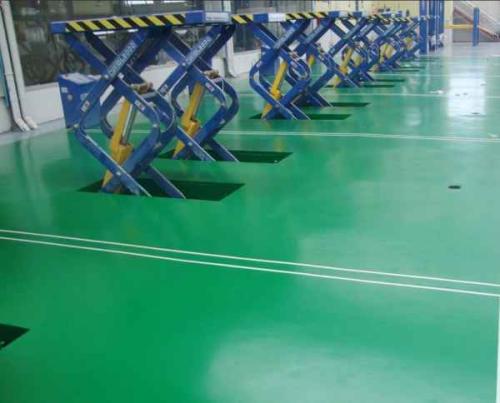 耐磨地坪漆出現破損了,怎么辦?